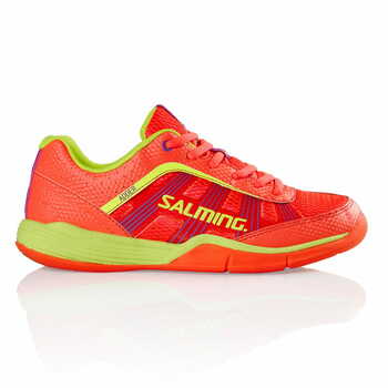 Salming Adder Junior (Turquoise/Shock.Orange) Badminton Shoe