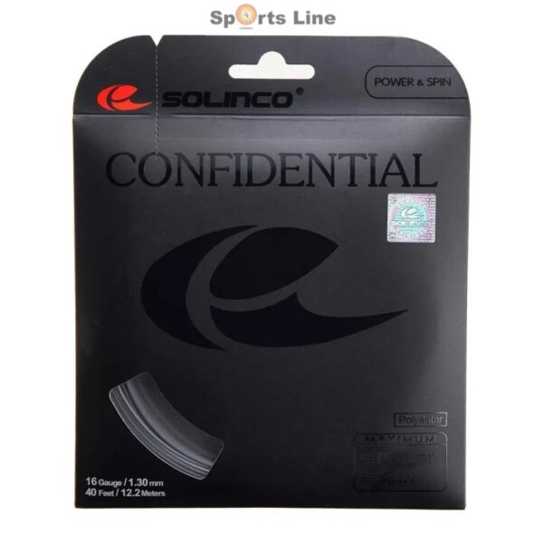 SOLINCO CONFIDENTIAL TENNIS STRING SET 17 / 1.20MM