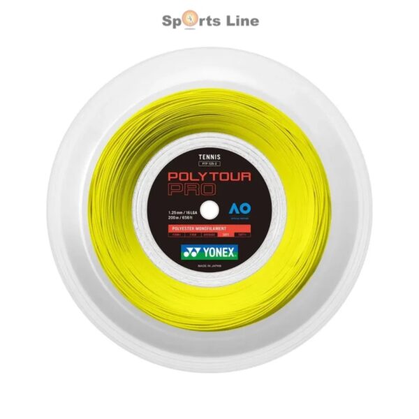 YONEX POLY TOUR PRO TENNIS STRING REEL 16L 1.25MM, 200M