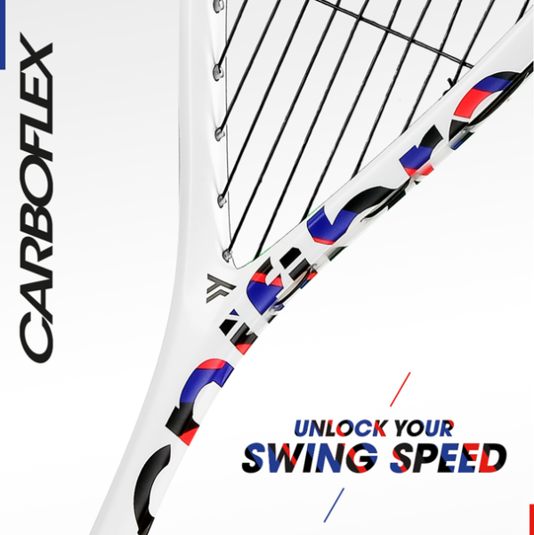 Tecnifibre Carboflex NS 125 X-TOP Squash Racket - Image 4